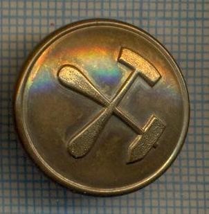 Y 2054 NASTURE METALIC - UNIFORMA MINER -PENTRU COLECTIONARI foto