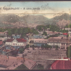 3901 - BAIA-MARE, Panorama, Leporello - old postcard + 10 photocards - used 1910