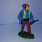 bnk jc Elastolin Swoppet - Cowboy cu pistol si pusca