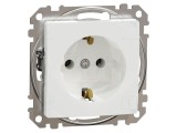 Priză tip F Schuko 250VAC IP20 albă