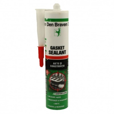 Silicon gasket Den Braven 280ml rosu Zilan ZLN D12003648 foto