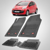Cumpara ieftin Covorase Citroen C1 Hatchback 3 Usi Pre-Facelift Compatibile 2005-2009 | Black