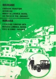 NI744 Roumanie, itin&eacute;raire touristique automobile Moravitza (Jimbolia, Naidăș, Les Portes de Fer) - Bucarest ... perioada comunistă