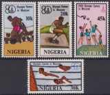 Nigeria 1980 - Jocurile Olimpice, sport, serie neuzata