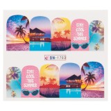 Cumpara ieftin Tatuaj Unghii LUXORISE Exotic Summer, BN-1703, LUXORISE Nail Art