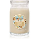 Yankee Candle Vanilla Flurries lum&acirc;nare parfumată Signature 567 g