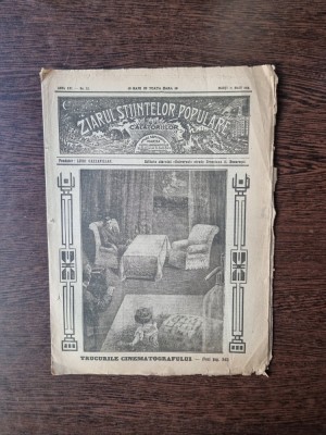 Ziarul Științelor Populare și al Călătoriilor - nr 22/1916 - foto
