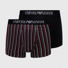 Emporio Armani Underwear boxeri 2-pack barbati, culoarea rosu