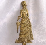 CUIER VINTAGE DIN ALAMA CU BRAT RABATABIL 47.5 CM