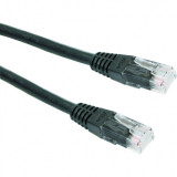 Cablu UTP Gembird Patch cord cat. 5E, 0.5m, Negru