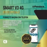 Kit pornire motor Nissan Note gen 2 E12 2012-2019, aplicatie telefon 4G, GPS (montaj inclus) - Pandora Smart v3 ES(fara tag) CarStore Technology