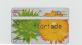 bnk card Cartele telefonice - KPN - Chip Cards &amp; L&amp;G Cards, Seria: L&amp;G - 1992 Floriade - Dahlia / Gerbera (204A)