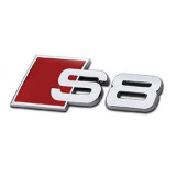 Emblema Sline S8 spate portbagaj Audi