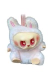 Cumpara ieftin Figurina Labubu, Micutul Monstru Pufos, 18 cm, Alb-Roz, in cutie