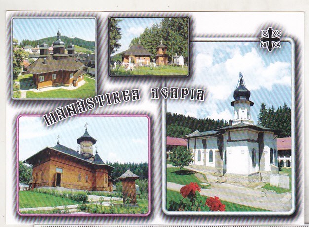 bnk cp Manastirea Agapia - Vedere - necirculata