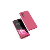 Husa Kwmobile pentru Samsung Galaxy A53 5G, Silicon, Roz, 57835.238