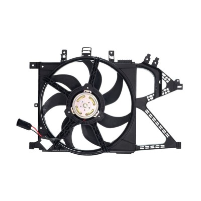 GMV radiator electroventilator Opel Corsa C (X01), 09.2000-2006 1,0 43kw ; 1,2 55kw ; 1,4 66kw ; 1,8 92kw Benzina, Manual, 200W/390mm, cu 2 pini, far foto
