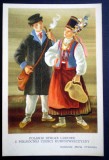 P.139 POLONIA COSTUME POPULARE NATIONALE POLONEZE, Necirculata, Printata