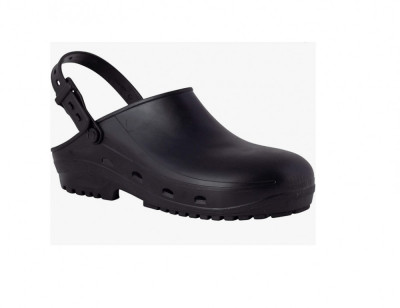 REPOSA Safe Pantofi unisex din cauciuc, negru - OUTLET foto