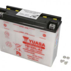 Baterie Acid/Starting YUASA 12V 16,8Ah 210A R+ Maintenance 207x72x164mm Dry charged without acid required quantity of electrolyte 1,1l YB16AL-A2 fits: