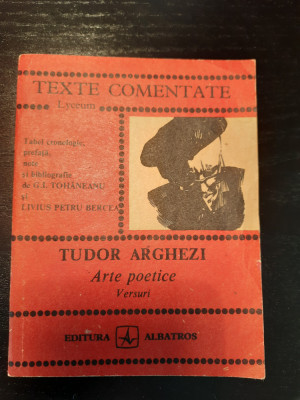 Tudor Arghezi - Arte Poetice foto
