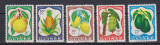REPUBLICA GUINEEA FRUCTE 1959 MI. 16-20 MH, Nestampilat