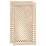 Cumpara ieftin Usi de dulap cu zabrele 2 buc. 49,5x99 cm, lemn masiv de pin
