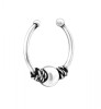 Piercing Nas Argint 925 Bali Silver, Fara Cristale, 6mm