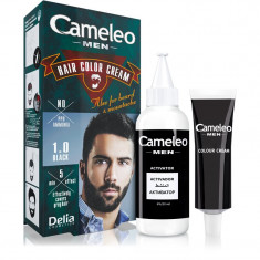 Delia Cosmetics Cameleo Men culoare par culoare 1.0 Black 30 ml