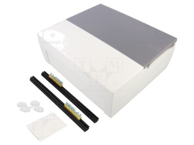 Carcasă modulară albă 12 module foto
