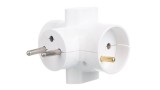 Conector AC supply splitter Layout 2P 2P+PE white TIMEX-ELEKTRO R-46, TIMEX ELEKTRO