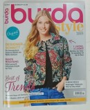 REVISTA BURDA STYLE Nr. 10 , 2017 , CATALOG DE MODA