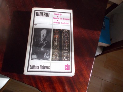 CALUGARITA, NEPOTUL LUI RAMEAU, JACQUES FATALISTUL - Diderot, 1985 foto