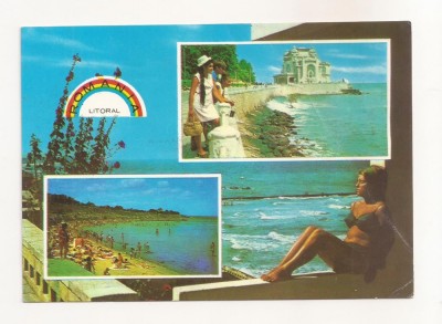 RF53 -Carte Postala- Litoral, circulata 1972 foto