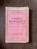 D. I. Perieteanu Chimia neorganica editia I-a (1935)