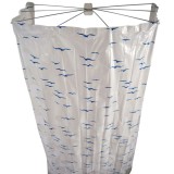 RIDDER Cabină de duș Ombrella, albastru, 200 cm, 58203