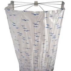 RIDDER Cabina de du? Ombrella, albastru, 200 cm, 58203 foto