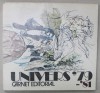 CARNET EDITORIAL &#039; UNIVERS &#039; 79 - &#039; 81