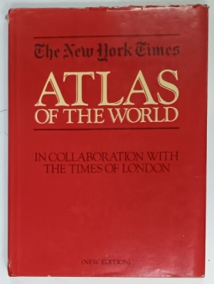 THE NEW YORK TIMES ATLAS OF THE WORLD , IN COLLABORATION WITH THE TIMES OF LONDON , 1980 foto