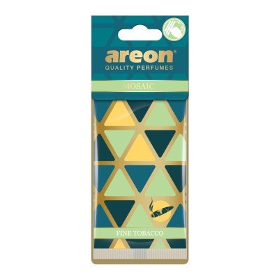Odorizant auto, card, Areon Mosaic, Fine Tabacco, 19 x 7.5 x 0.5 cm foto