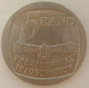 Moneda Africa de Sud - 5 Rand 1994 - Inaugurare Prezidentiala, Europa
