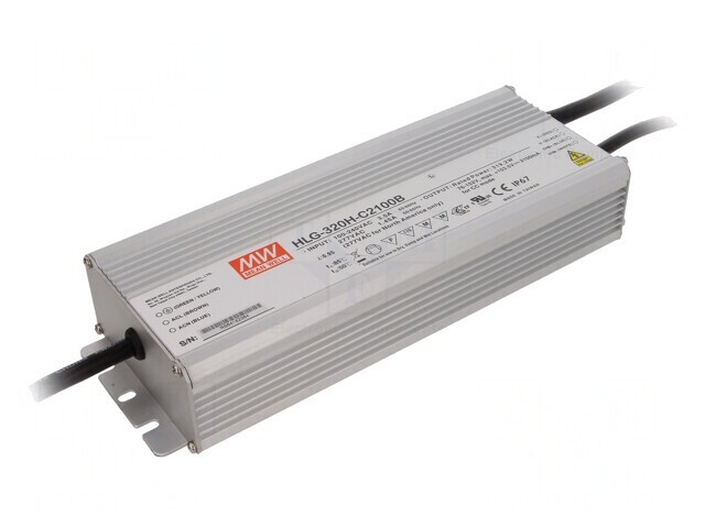 Alimentator LED 320W 2100mA 90-305VAC