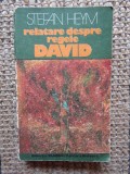 Relatare despre regele David - Stefan Heym