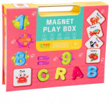 Cutie cu puzzle Magnetic Play Box 72-101 piese