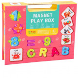 Cutie cu puzzle Magnetic Play Box 72-101 piese