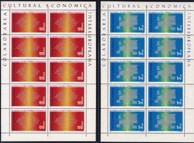 1971 LP 762 a COLABORAREA CULTURAL-ECONOMICA INTEREUREUROPEANA COLI MICI 10 MNH foto