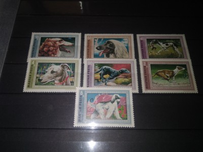 TIMBRE UNGARIA CAINI 1972 foto