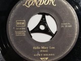 Ricky Nelson &ndash; Hello Mary Lou/Traveling.. (1965/London/Uk) - Vinil Single pe &#039;7/, Rock and Roll, Philips