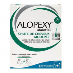 Alopexy Franta-Minoxidil 2 % - 3 flacoane x 60 ml - tratament alopecie femei foto