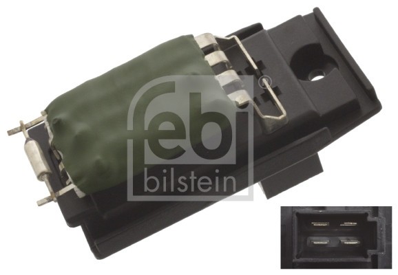 FEBI BILSTEIN 45415 febi Plus Rezistor, ventilator habitaclu